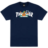 Thrasher - Toy Machine Vortex Tee (Navy)